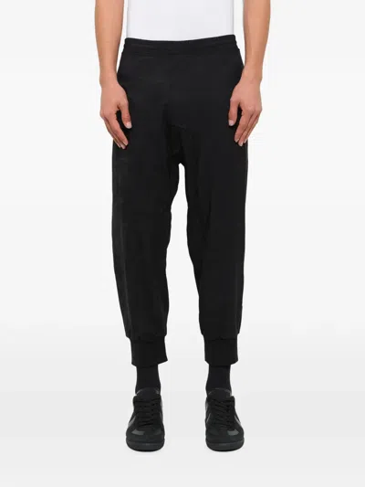 Neil Barrett Camouflage-pattern Track Pants In Black