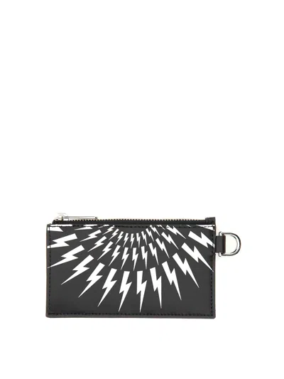 NEIL BARRETT CARD HOLDER WITH STRAP