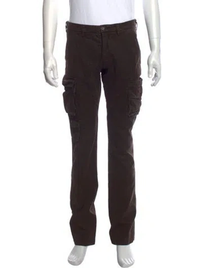 Pre-owned Neil Barrett Cargo Pants In Brown