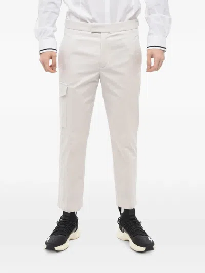 Neil Barrett Cargo Skinny Trousers In White