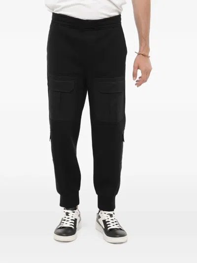 Neil Barrett Cargo Track Pants In Black