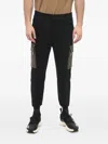 Neil Barrett Cargo-pocket Track Pants In Black