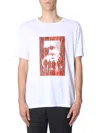 Neil Barrett Chaotic Subway Graphic T-shirt For Men