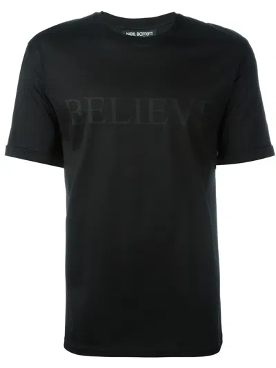 Neil Barrett Classic T-shirt In Black