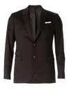 Neil Barrett Classic Two Button Blazer In Black