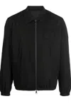 Neil Barrett Coats In Black/grey