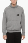 Neil Barrett Cotton Iconic Piercing Turtleneck Sweatshirt