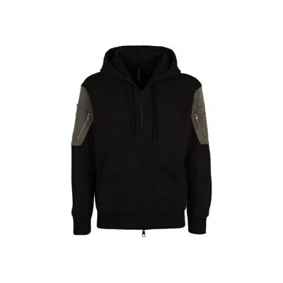 Neil Barrett Cotton Logo Hooded Men's Sweatshirt