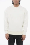Neil Barrett Cotton Neoprene Fairisle Thunderbolt Easy Fit Sweatshirt