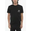 Neil Barrett Cotton Slim Fit I See You Crew-neck T-shirt In Black