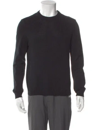 Pre-owned Neil Barrett Crew Neck Long Sleeve Pullover In Blue