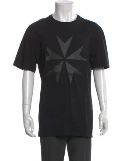 Pre-owned Neil Barrett Crew Neck Short Sleeve T-shirt In Black