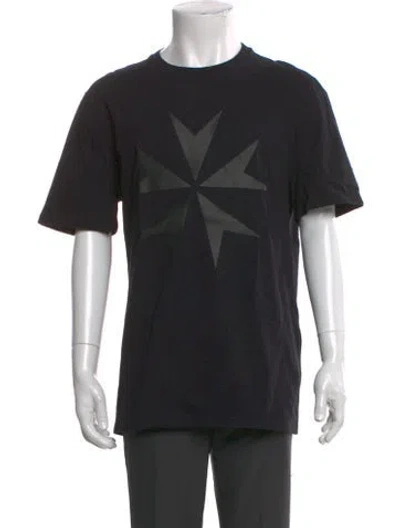 Pre-owned Neil Barrett Crew Neck Short Sleeve T-shirt In Black