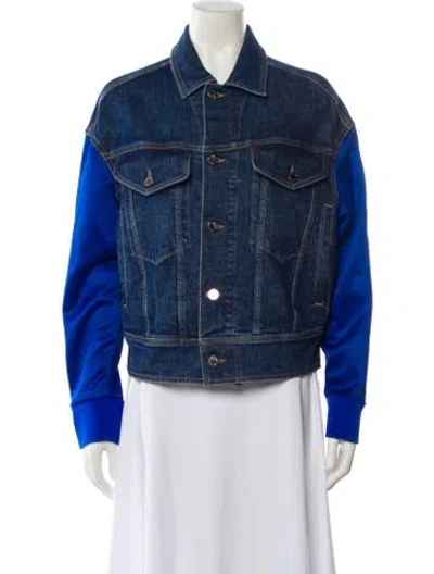 Pre-owned Neil Barrett Denim Jacket In Blue