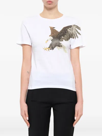 Neil Barrett Eagle-print T-shirt In White