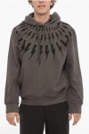 Neil Barrett Thunderbolt-print Cotton Hoodie