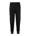 Neil Barrett Elastic Waist-edge Sweatpants In Black