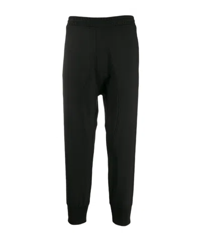 Neil Barrett Elastic Waist-edge Sweatpants In Black