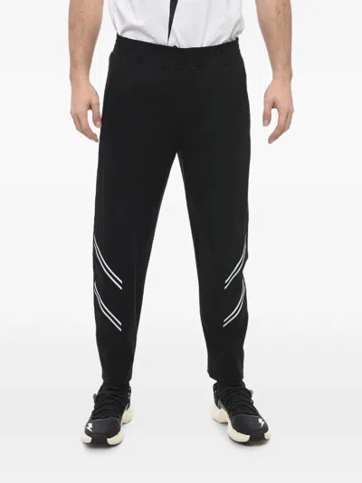 Neil Barrett Elasticed-waistband Track Pants In Black