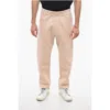 Neil Barrett Embroidered Bolt Joggers With Zip At Cuffs