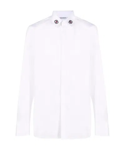 Neil Barrett Eye Printed Button Shirt In White