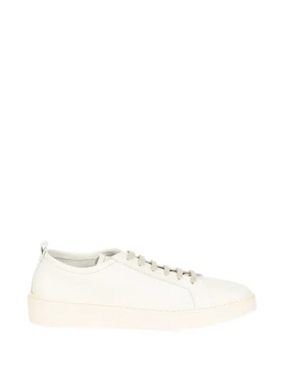 Neil Barrett Grainy-leather Sneakers In Multi