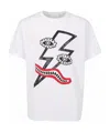Neil Barrett Graphic Printed T-shirt In White