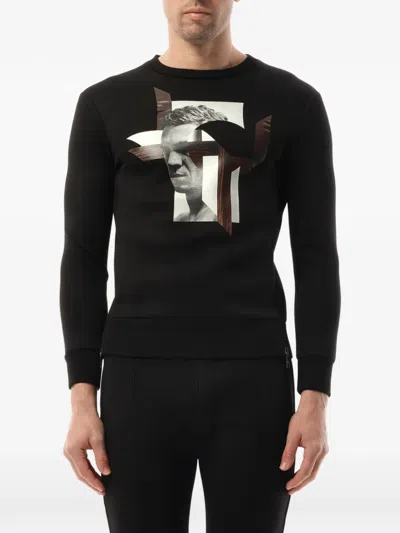 Neil Barrett Graphic-print Sweatshirt In Black