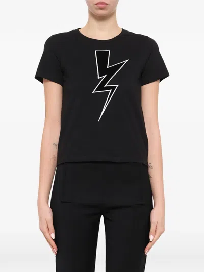 Neil Barrett Graphic-print T-shirt In Black