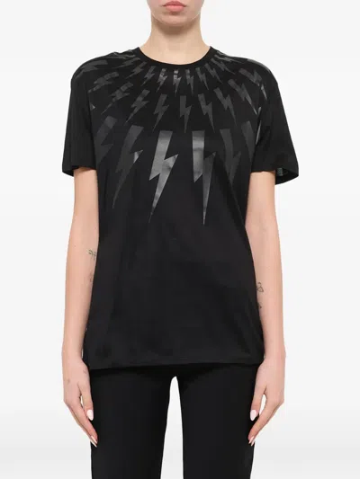 Neil Barrett Graphic-print T-shirt In Black