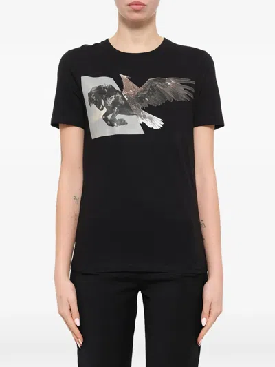 Neil Barrett Graphic-print T-shirt In Black