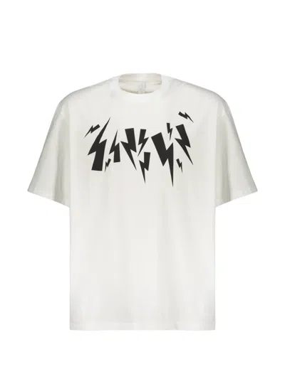 Neil Barrett Graphic-print T-shirt In White