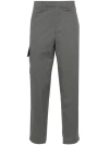 NEIL BARRETT GRAY NATE SKINNY PANTS