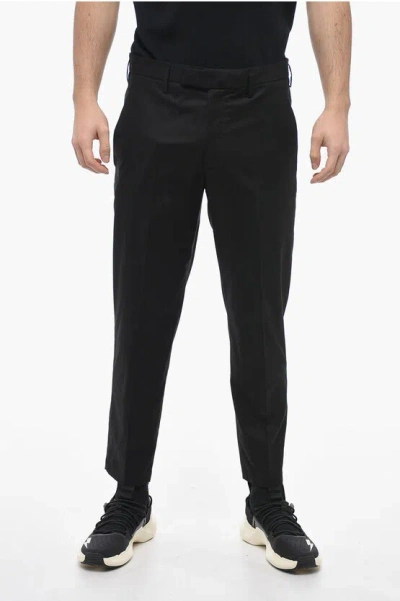 Neil Barrett Hidden Fastening Jamie Chinos Pants In Black