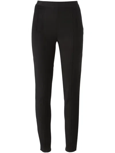 Neil Barrett High Waist Trousers In Black