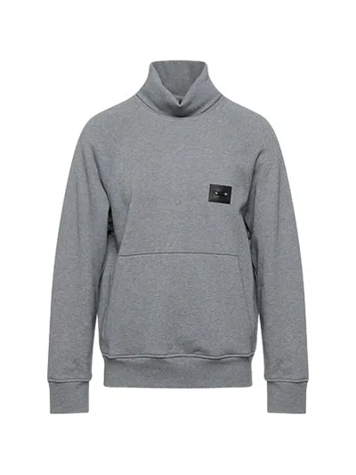 Neil Barrett Man Sweatshirt Grey Size Xxl Cotton, Elastane In Gray