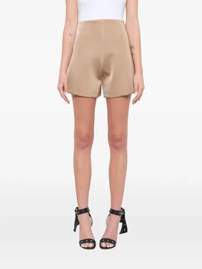 Neil Barrett High-waisted Shorts In Brown