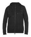Neil Barrett Hooded Long-sleeved Hoodie In Black