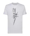 Neil Barrett Item O-neck Short-sleeved T-shirt In White