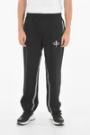 Neil Barrett James Harden Baggy Joggers With Bolt Star Print In Black