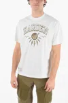 Neil Barrett Man T-shirt Off White Size Xxl Cotton In Beige