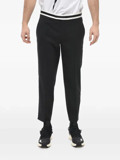 Neil Barrett Jamie Tapered Trousers In Black