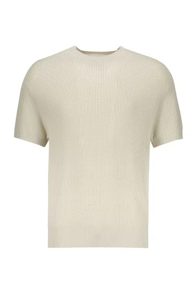 Neil Barrett Knitted T-shirt In Ivory