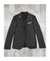 Neil Barrett Lapel Suit Jacket In Black
