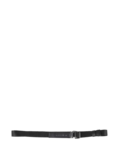 Neil Barrett Leather Belt In Black