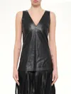 Neil Barrett Leather Jacket In Multi