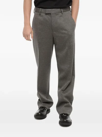 Neil Barrett Liam Loose-fit Trousers In Gray