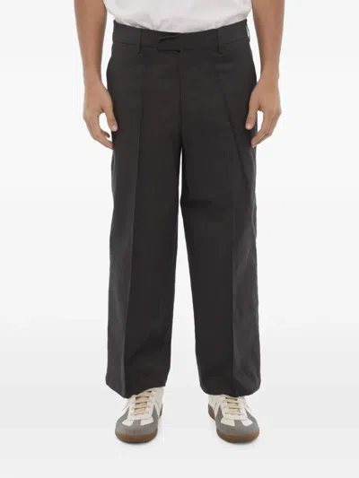 Neil Barrett Liam Straight-leg Trousers In Black