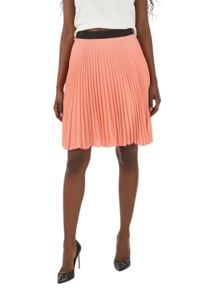 Neil Barrett Light Pink Regular Skirt In Multi