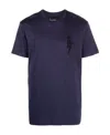 Neil Barrett Lightening-patch T-shirt In Black